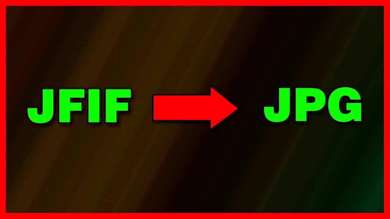 Conversion d’un jfif en jpeg
