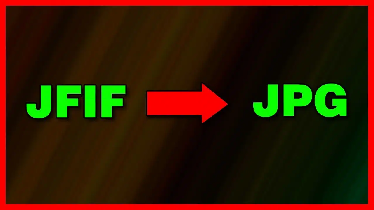 Conversion d’un jfif en jpeg